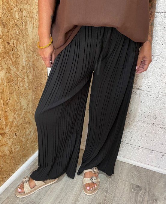 Pantalon plissé 