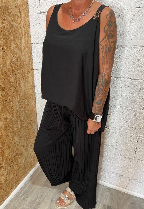Pantalon plissé 