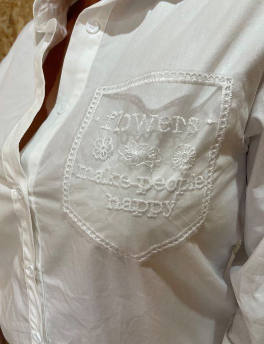 Chemise dentelle 
