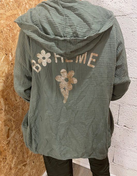 Veste à capuche 