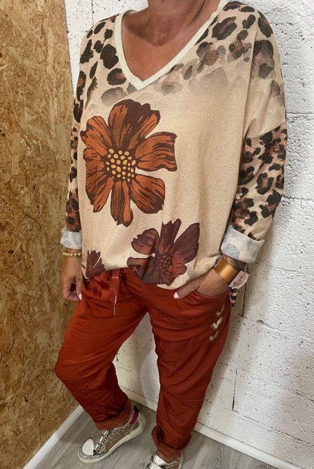 Tunique fleurs 