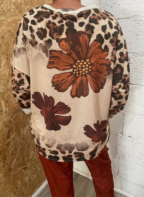 Tunique fleurs 