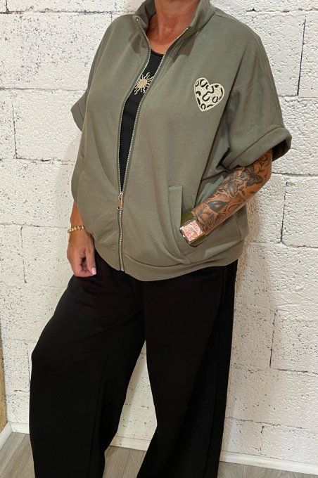 Veste sweat 