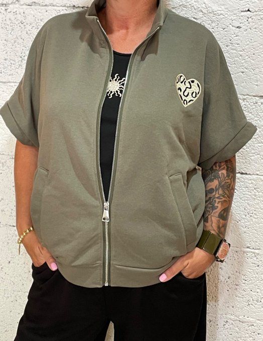 Veste sweat 