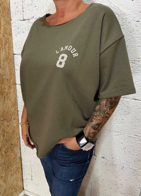 Tee shirt sweat l’amour 