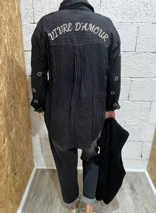 Chemise cœur 