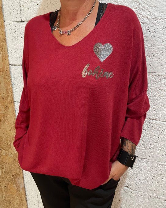 Pull bohème 