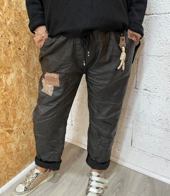 Pantalon simili 
