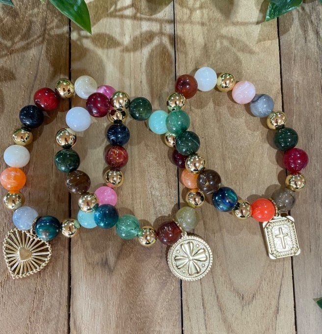 Bracelet Eline multicolore 