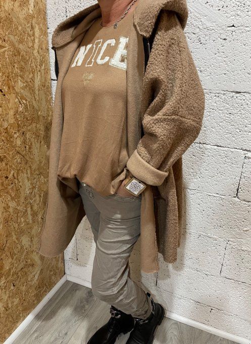 Veste capuche 