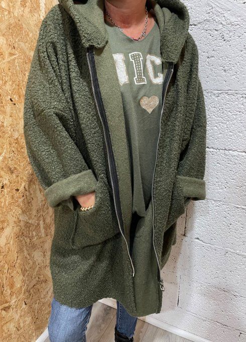 Veste capuche 