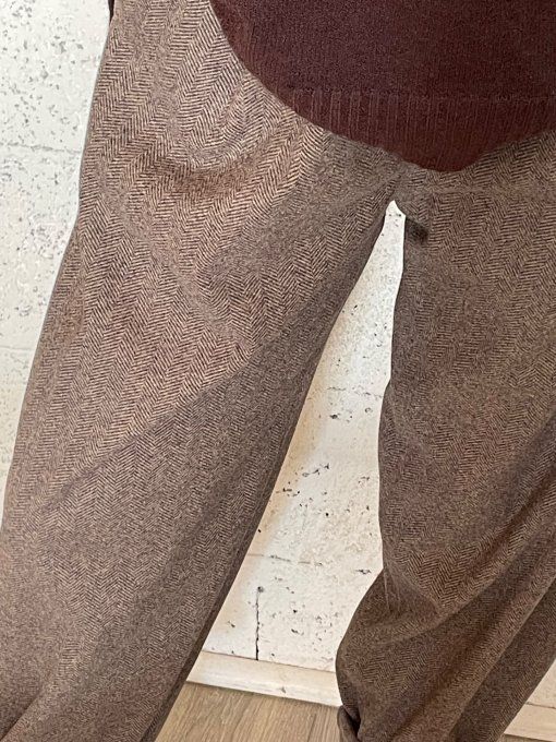 Pantalon chiné 
