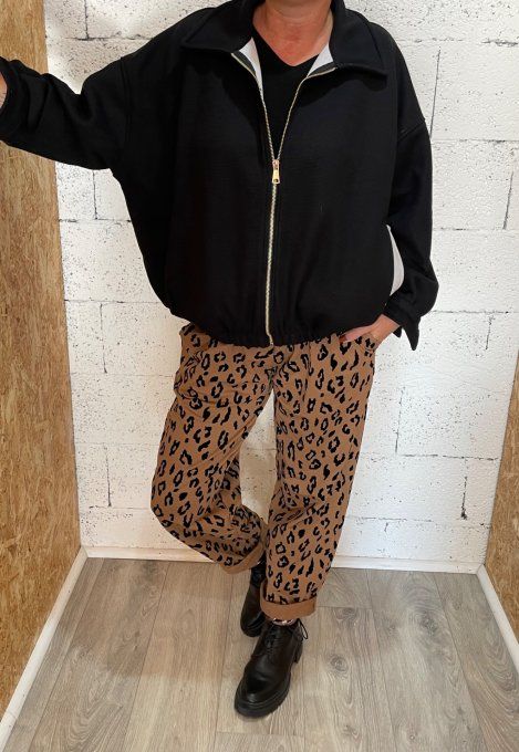 Pantalon léopard 