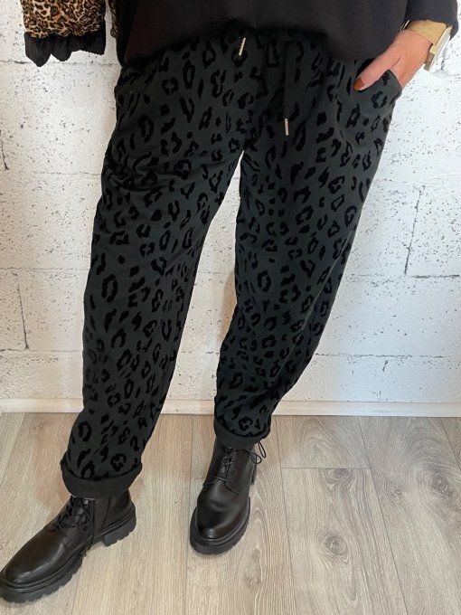 Pantalon léopard 