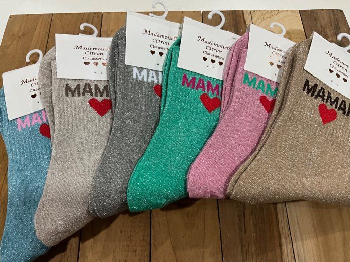 Chaussette Maman 