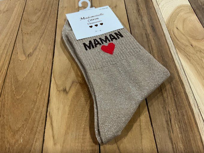 Chaussette Maman 
