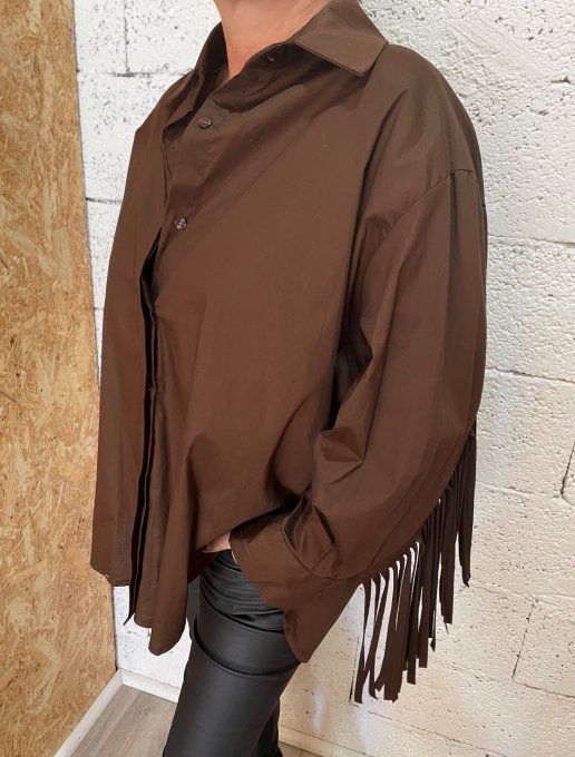Chemise à frange 
