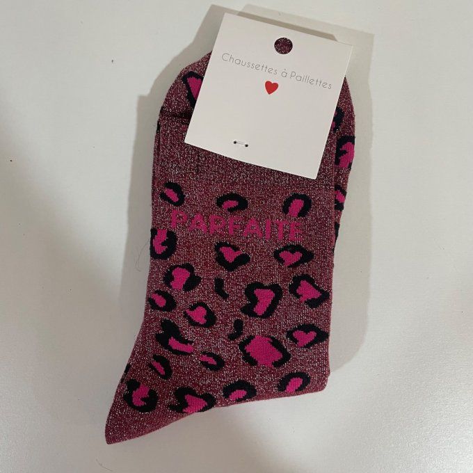 Chaussette léopard PARFAITE 