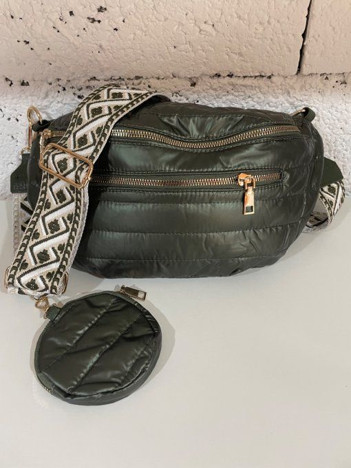 Sac banane matelassé 