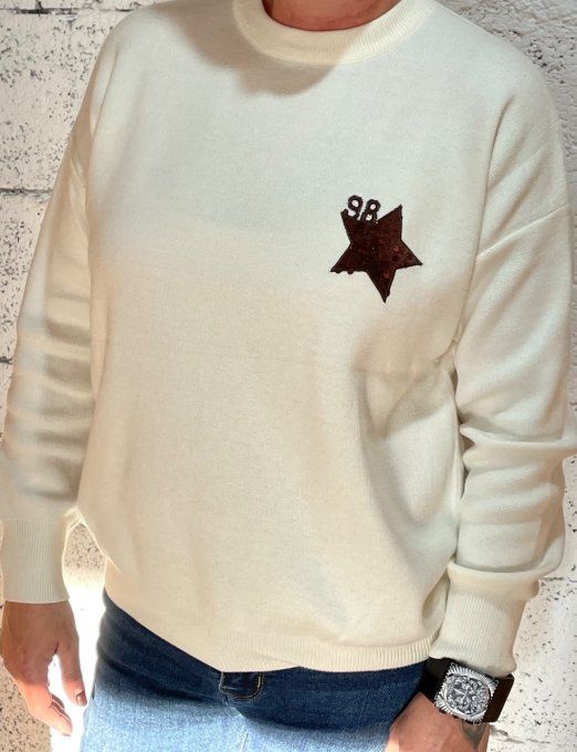 Pull étoile 