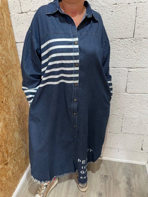 Robe en jean 