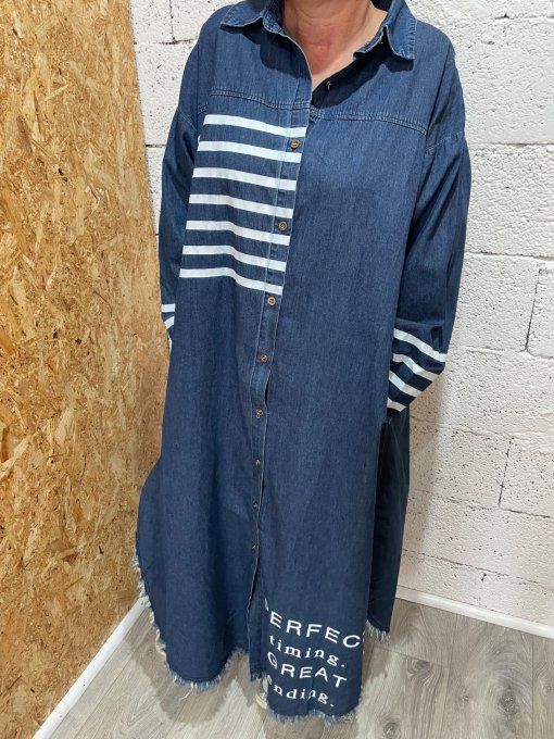 Robe en jean 