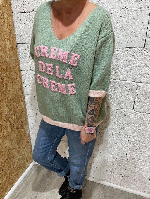 Pull crème de la crème 