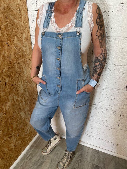 Salopette jean 