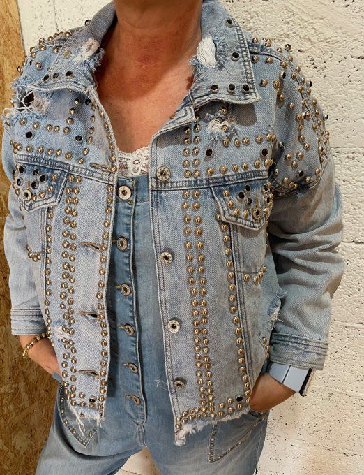 Veste en jean 