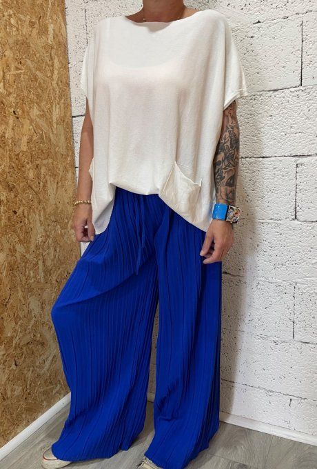 Pantalon Plissé 