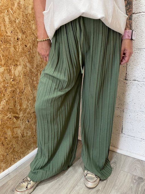 Pantalon Plissé 