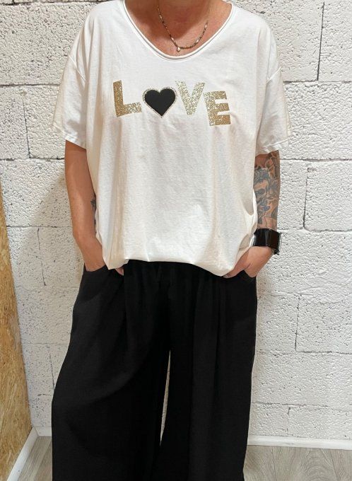 T-shirt LOVE CŒUR