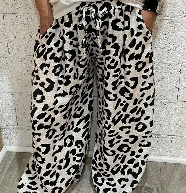 Pantalon Léopard 