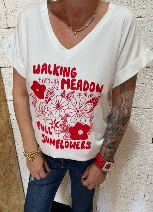T-shirt SUNFLOWERS 