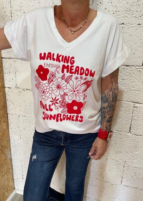 T-shirt SUNFLOWERS 