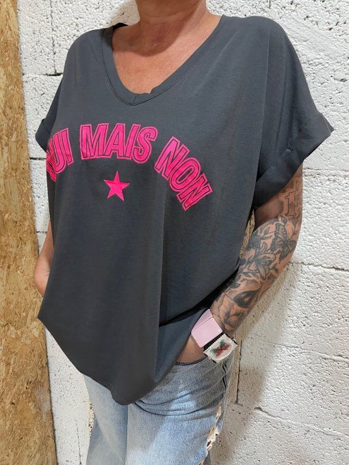 T-shirt OUI MAIS  NON