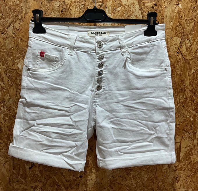 Short blanc 