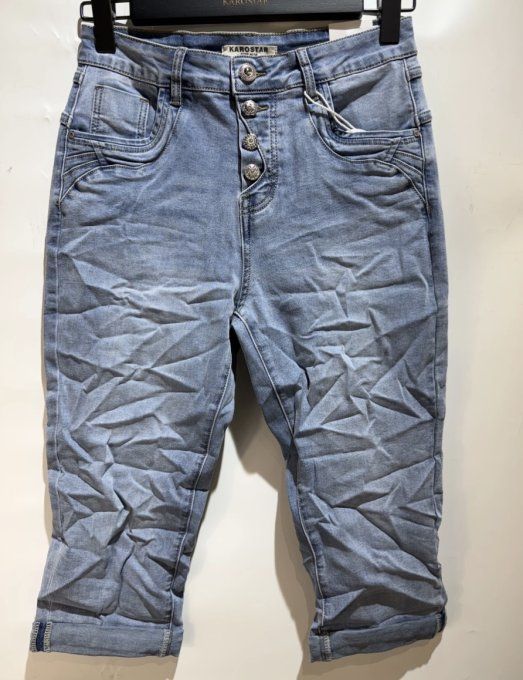Pantacourt jean karostar