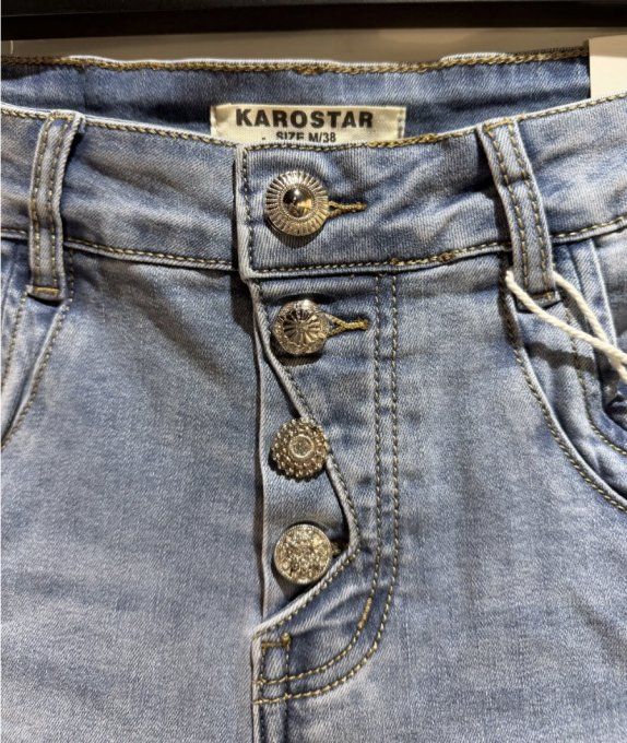 Pantacourt jean karostar
