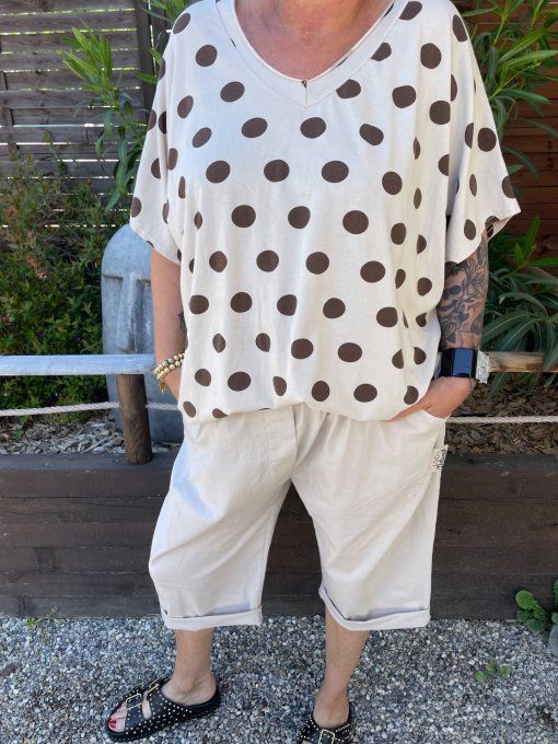 T-shirt pois 