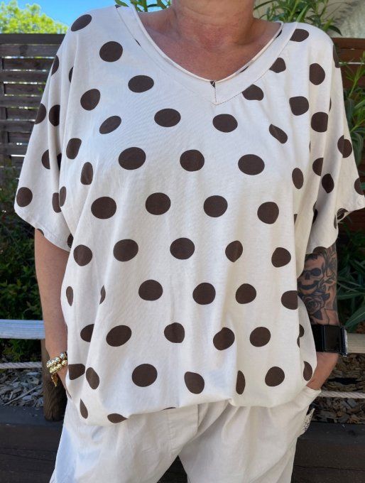 T-shirt pois 