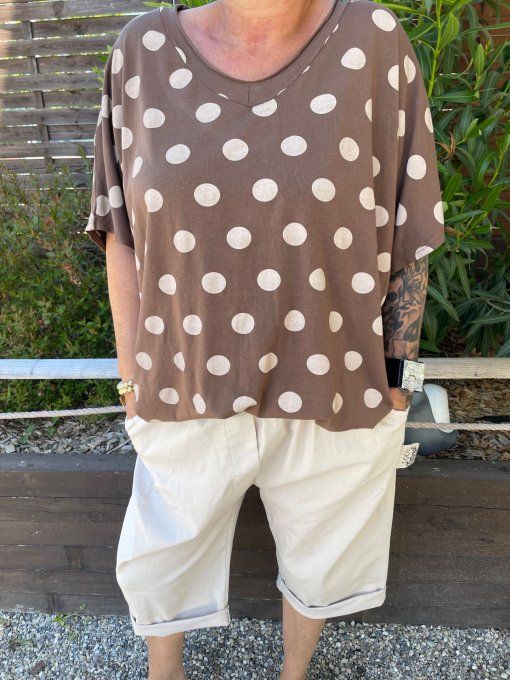 T-shirt pois 