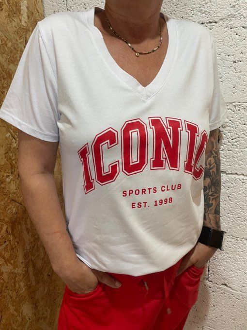 T-shirt iconic sports 