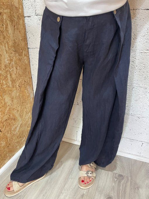 Pantalon lin
