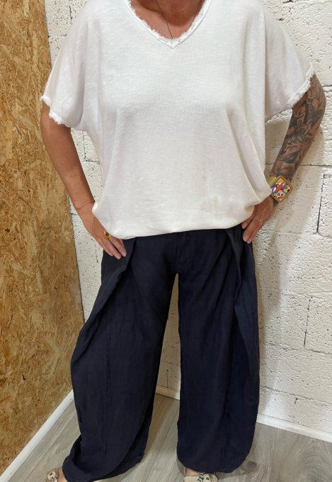 Pantalon lin