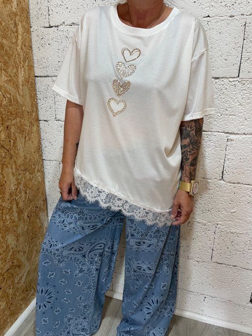 Pantalon large