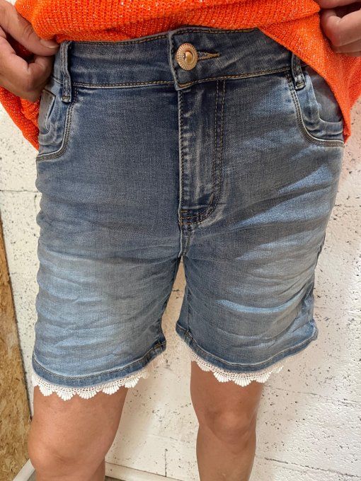 Short en jean