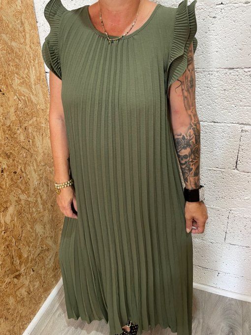 Robe plissée 