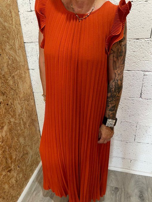 Robe plissée 