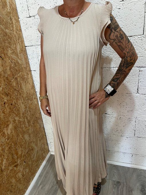 Robe plissée 